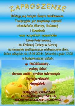 Spotkanie przy wielkanocnym stole w Sierczy