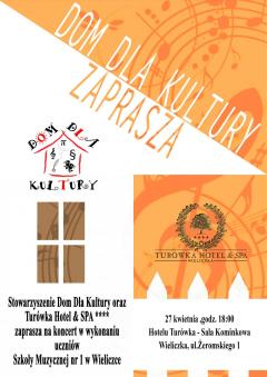 Koncert uczniów Szoły Muzycznej w Turówce