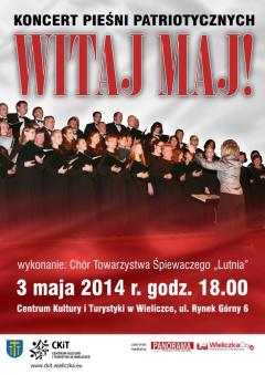 Koncert Pieśni Patriotycznych „WITAJ MAJ!”