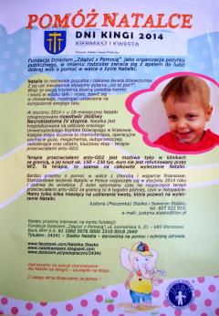 Pomoc dla Natalki z Wieliczki