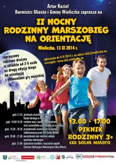 II NOCNY RODZINNY MARSZOBIEG NA ORIENTACJĘ