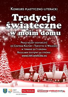 KONKURS PLASTYCZNO-LITERACKI „TRADYCJE ŚWIĄTECZNE W MOIM DOMU”