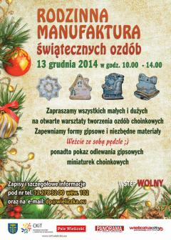 RODZINNA MANUFAKTURA ŚWIĄTECZNYCH OZDÓB