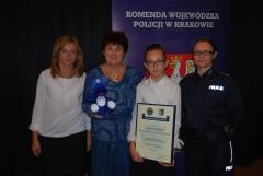 Szkoła Podstawowa nr 2 w Wieliczce z certyfikatem Szkoły Promującej Bezpieczeństwo