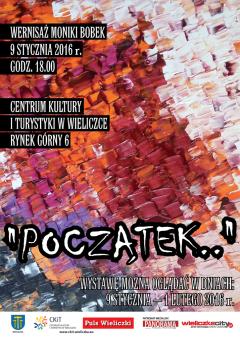 Wernisaż Moniki Bobek „POCZĄTEK…”