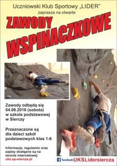 Otwarte Zawody Wspinaczkowe w Sierczy