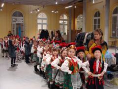 Idziemy, idziemy, z Wieliczki idziemy; wszystkich tu w Warszawie dziś powitać chcemy!