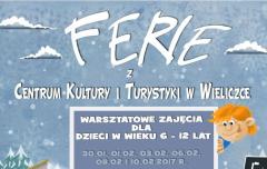 Ferie z Centrum Kultury i Turystyki w Wieliczce