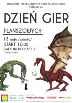 Dzień Gier Planszowych w wielickiej bibliotece