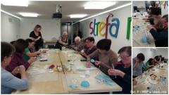 Bombki choinkowe na warsztatach rękodzielniczych