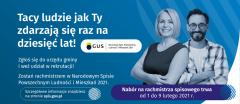Nabór na Rachmistrzów Spisowych do przeprowadzenia Narodowego Spisu Powszechnego Ludności i Mieszkań 2021 r.