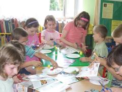 Wakacyjne spotkania w bibliotece