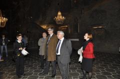 Unijny komisarz w Wieliczce