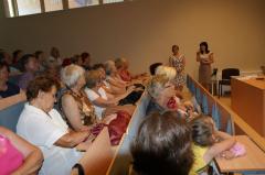 Pierwsze spotkanie Poniedziałkowego Klubu Aktywnego Seniora