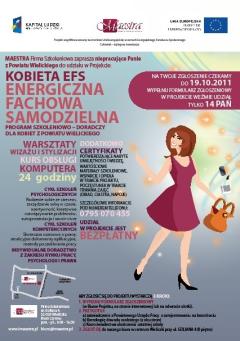 Program szkoleniowo-doradczy dla kobiet z powiatu wielickiego