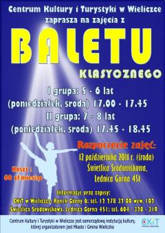 Balet klasyczny dla najmłodszych