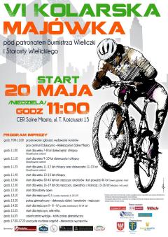 Zapraszamy na VI Kolarską Majówkę!