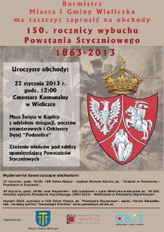 150. rocznica wybuchu Powstania Styczniowego