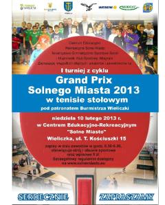Grand Prix Solnego Miasta 2013 w tenisie stołowym