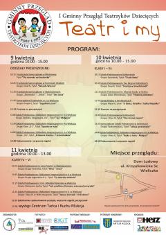 I Gminny Przegląd Teatrzyków Dziecięcych 