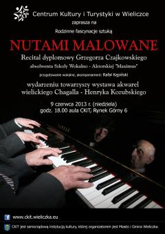 Rodzinne fascynacje sztuką NUTAMI MALOWANE w CKiT w Wieliczce