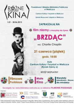 W stronę kina niemego – uroczysty seans filmowy kończący projekt „Różne strony kina”