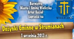 Zapraszamy na Dożynki Gminne w Strumianach