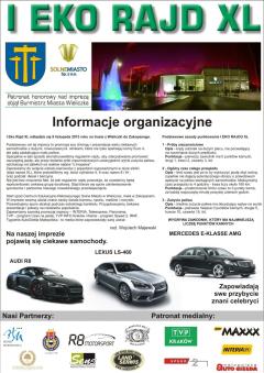 I Eko-Rajd XL w Wieliczce !