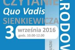 Narodowe Czytanie „Quo Vadis” Henryka Sienkiewicza