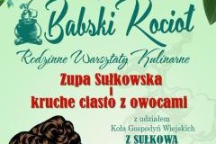 BABSKI KOCIOŁ: Zupa sułkowska i kruche ciasto z owocami