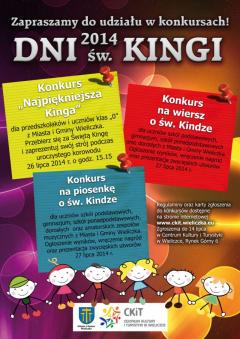DNI ŚW. KINGI 2014 - KONKURSY