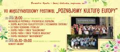 VII Międzynarodowy Festiwal  „Poznajemy Kulturę Europy”