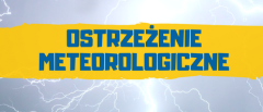 Ostrzeżenie meteorologiczne