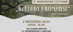 XI Narodowe Czytanie w Wieliczce