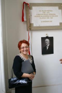 Odsłonięcie pamiątkowej tablicy