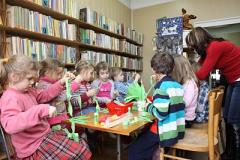 Przedszkolaki w Publicznej Bibliotece w Śledziejowicach