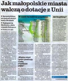 Wieliczka wysoko w rakningu