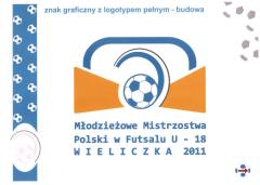 Logo Młodzieżowych Mistrzostw Polski w Futsalu