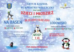 Ferie zimowe na basenie i lodowisku!